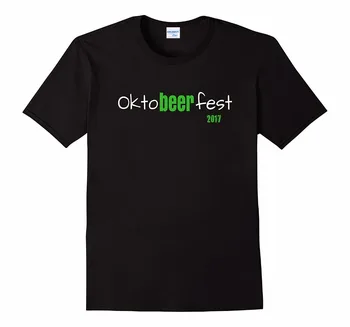 2019 Совершенно новая мужская одежда Модные мужские футболки Октоберфест Рубашка - Немецкий фестиваль Пиво Питье Футболка