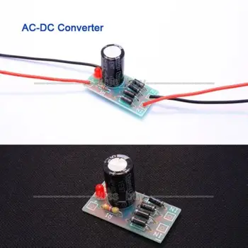 AC-DC Преобразователь питания переменного тока 6 В / 12 В / 12 В / 24 В постоянного тока 1 А Модуль питания выпрямительного фильтра переменного тока в постоянный