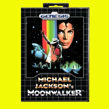 Moonwalker MD Game Card 16 бит США Чехол для картриджа игровой консоли Sega Megadrive Genesis