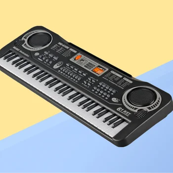 клавишное электронное пианино USB цифровая клавиатура фортепианные инструменты детская игрушка многофункциональное электронное пианино с микрофоном